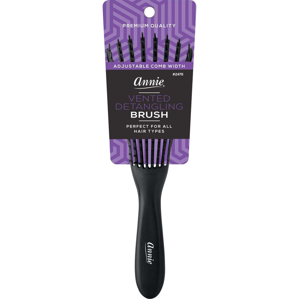 Annie Vented Detangler Brush Large, 1 Count, Assorted Colors