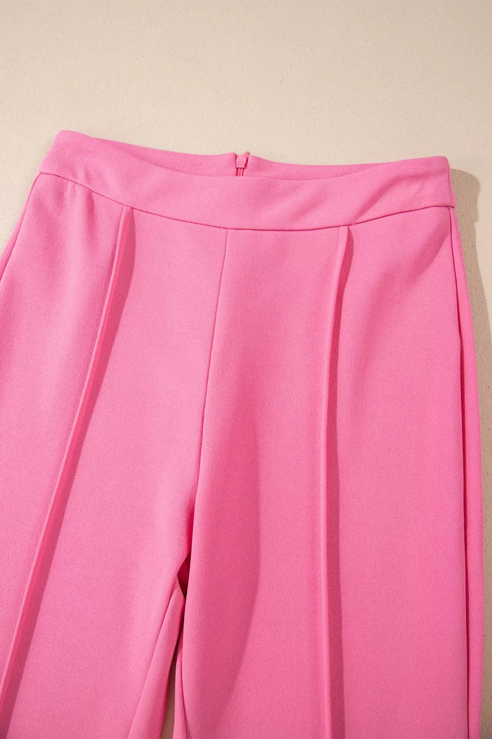 High-Waisted Bootcut Pants