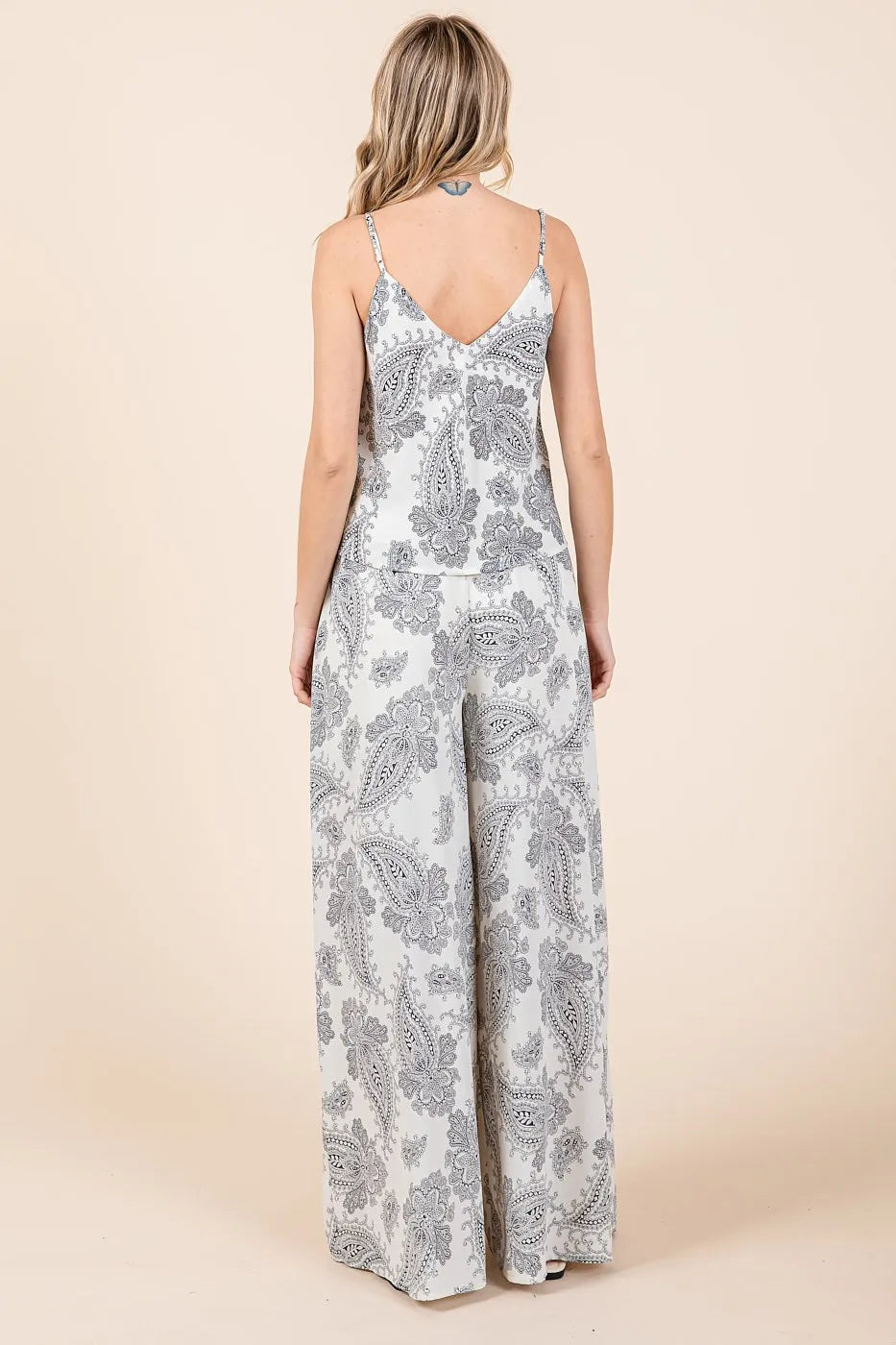 Mittoshop Paisley Print Cami and Pants Set