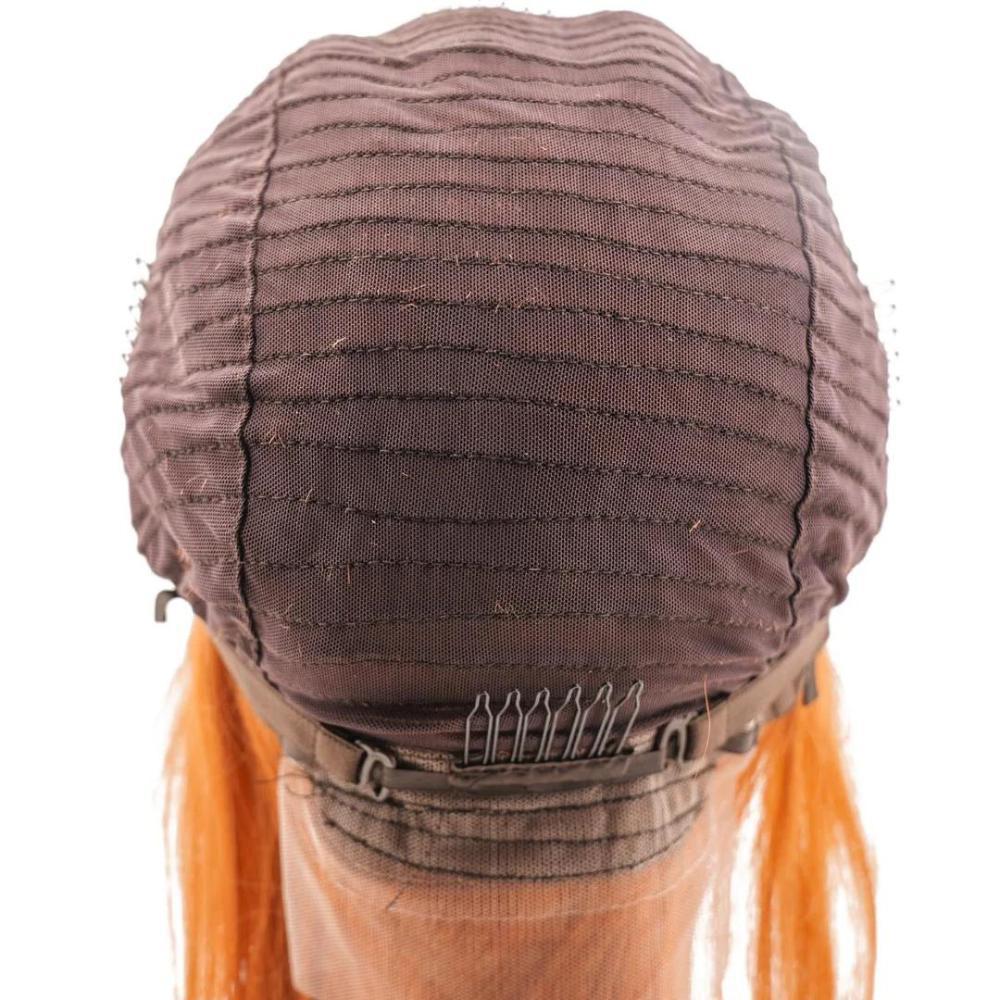Cinnamon 13x4 Transparent Lace Front 100% Human Hair Bob Wig
