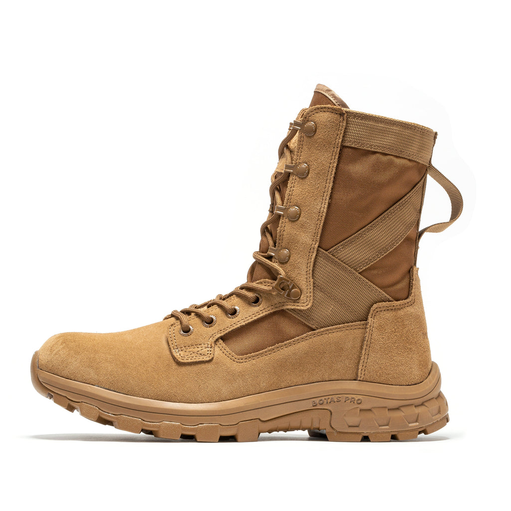 Botas Pro Sand Men's 8 inch Side Zipper Military Tactical Boots BP401