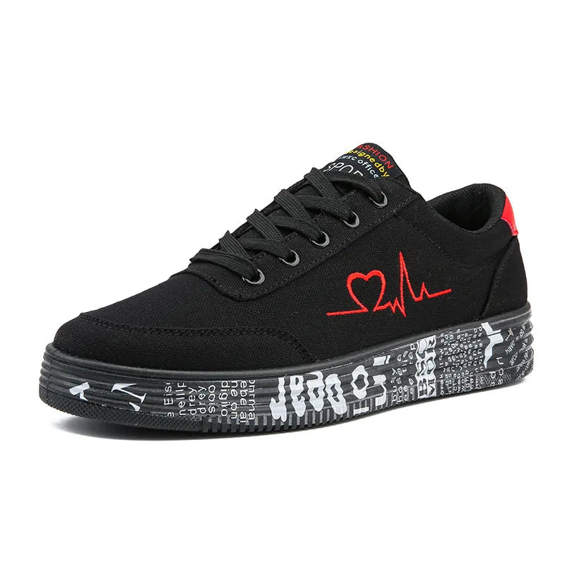 Round Toe Lace Up Platform Sneakers
