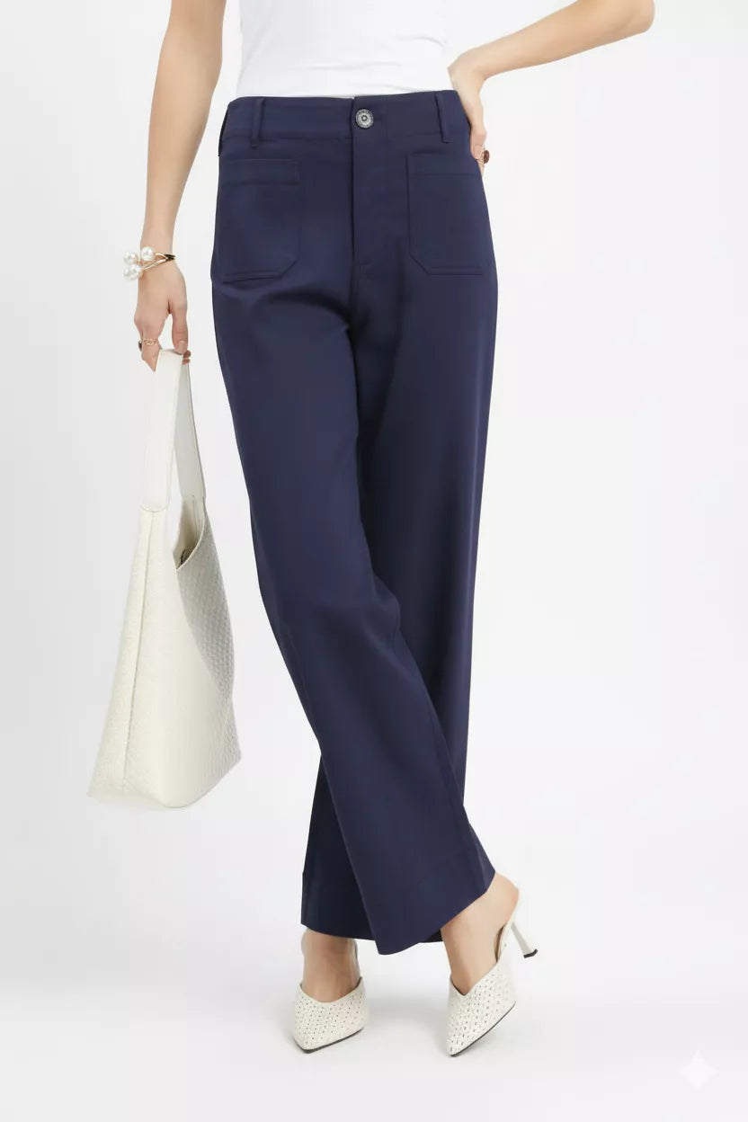 Umgee Button Stretched Pants