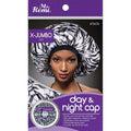 Ms. Remi Satin Day & Night Cap X-Jumbo, Zebra Print