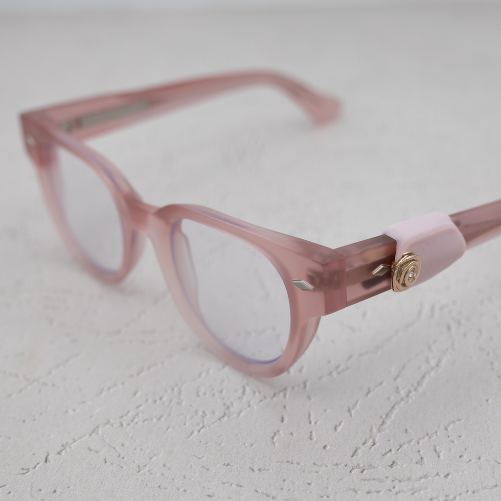 ALTACHÉ Rose Eyewear Charm (Includes Black/Brown Sleeves)