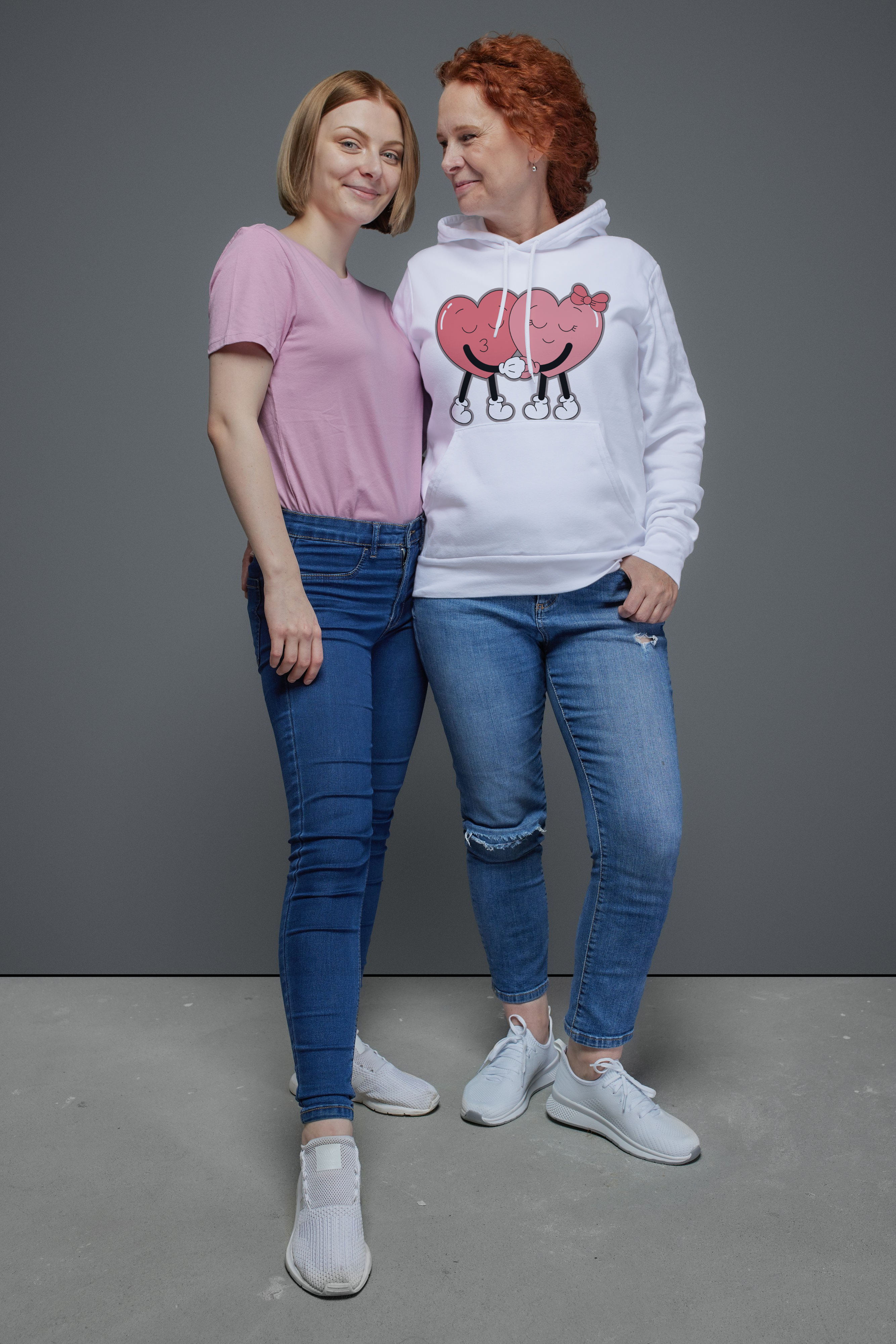 Love Connection | Couples Premium Hoodie | Cozy Together, Stylish Together