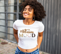Melanin Glow | Premium Crop Top | Radiate Your Beauty & Wear Your Crown