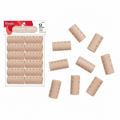Annie Magnetic Hair Rollers 1 Inch, 12 Count, Beige